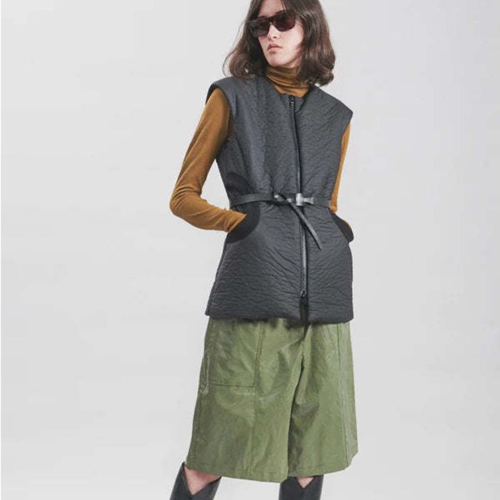 Rachel Comey Miele Vest, Matte Black, Size 2 (S Small or XS Extra Small)